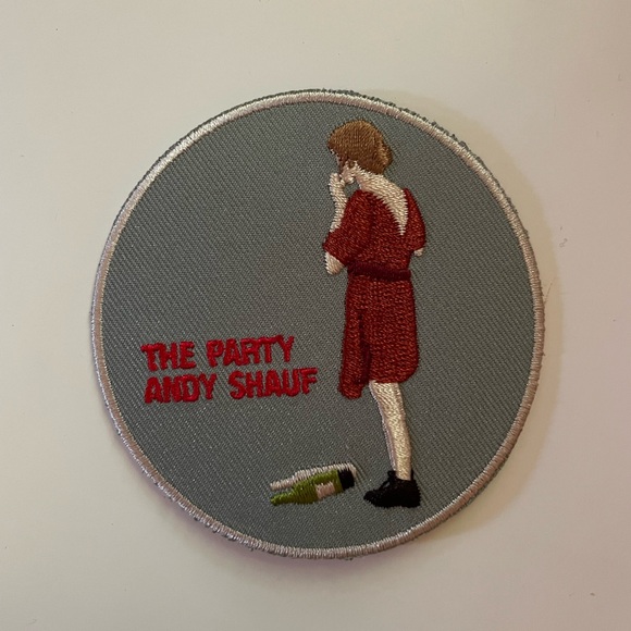 Authentic NEW Andy Shauf “Meghan” iron on badge - Picture 1 of 2